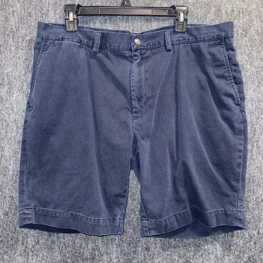 Polo Ralph Lauren Chino Shorts Men Size 38 9" Classic Fit Prepster Navy Blue